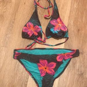 Xhiliration flower bathing suit